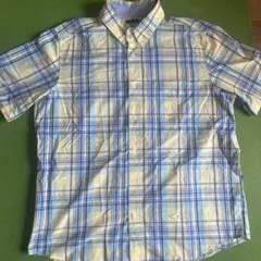 CHAPS半袖チェックシャツ