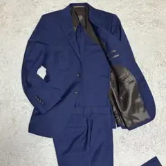 P.S.F.A 紺 ネイビー Y4 MARLANE イタリヤ生地 スーツ