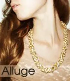 【Alluge】パールビジューゴールドネックレス