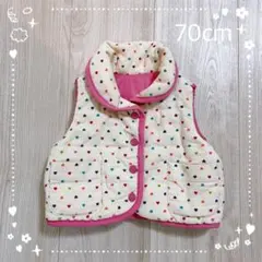 baby GAP ベビーギャップ リバーシブル ベスト 70cm