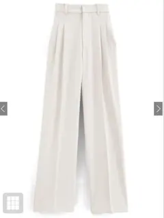 タックセンタープレスストレートワイドパンツ［ai36］