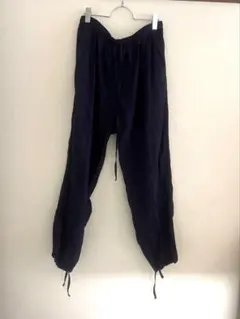 ファミマコンビニエンスウェアA.H コラボイージーパンツ 那須紺 M