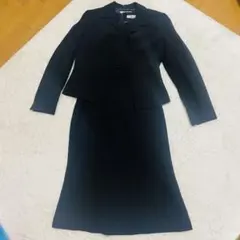 礼服　ブラックワンピーススーツ　ジャケットセット7号