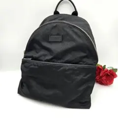 GUCCI グッチ リュック バックパック ナイロン GG ブラック A4収納可のサムネイル