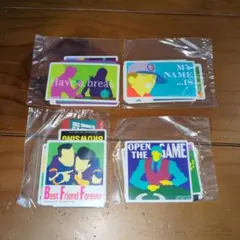 一番くじ ジョジョの奇妙な冒険 L賞 ステッカーアソート4種セット