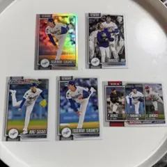 Topps 2026 series 1 山本由伸 5枚セット