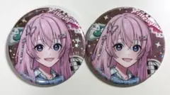 プロセカ　メロパレ　缶バッジ　巡音ルカ