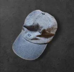 newhattan NYロゴ デニムキャップ