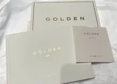 JUNGKOOK GOLDEN SOLID ver. 白　ジョングク　ゴールデン