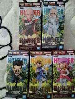ハンターハンター　ワールドコレクタブルフィギュアハンター試験　vol.2 全5種