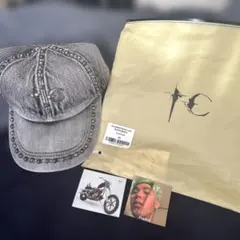【新品未使用】Thug club サグクラブ スタッズ デニム キャップのサムネイル