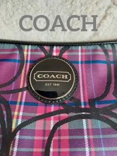 ✨極美品✨COACH マルチカラー 2way ショルダーバッグF15463
