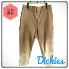 Dickies ベージュ 八分丈クロップドパンツ S