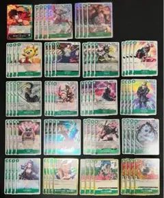 ワンピースカード受け継がれる意志【赤緑ルフィデッキパーツ】SR ウタ シャンクス