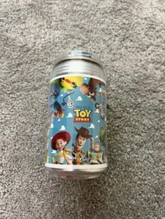 ピクサーの世界展ラベル缶　トイストーリー