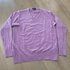 アレグリ メンズVネットニット 46