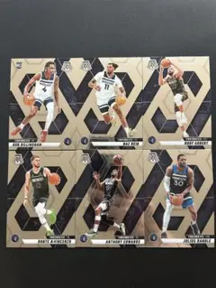 2024-25 Panini Mosaicミネソタ・ティンバーウルブズ6枚セット