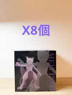 ポケットモンスター SOFVIMATES 뮤츠 フィギュア X8個