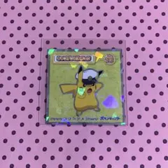 ポケモン ウエハース コレクターズシール No.13 キャプテンピカチュウ