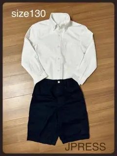 J.PRESS ショートパンツ　シャツ　 130cm