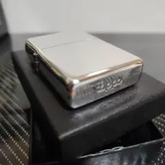 エラー品？ 美品 ZIPPO スターリングシルバー ハンマートーン 1991年製 