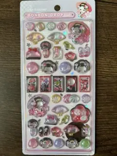 【正規品】ボンボンドロップシール　和柄　舞妓さん