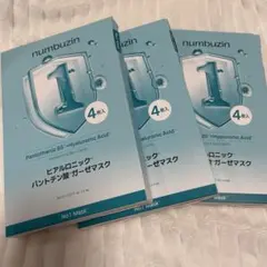 ナンバーズイン 1番ヒアルロニック パントテン酸ガーゼマスク 3箱セット12枚のサムネイル