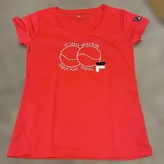 FILA テニスTシャツ 蛍光色Sのサムネイル