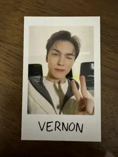 SEVENTEEN セブチ インスタントフォトステッカー チェキ　バーノン