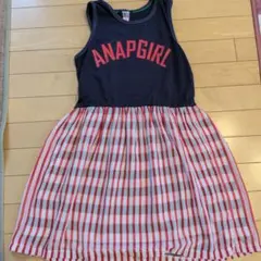 ANAP GIRL ノースリーブ ワンピース Mサイズ