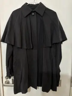 DURAS デュラス ケープコート ブラック