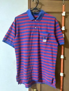[90s] Polo Sport Striped Polo Shirt