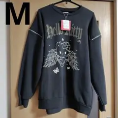 新品サンリオハローキティ裏起毛トレーナーM