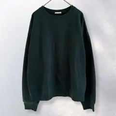 ジーユー GU 裏起毛 スウェットプルオーバー カジュアル 無地 M《c161