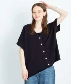 クールミストフレンチニットカーディガン