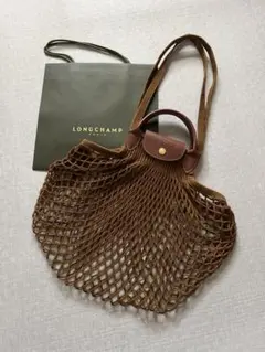 Longchamp x Filt メッシュバッグ ブラウン　2wayのサムネイル