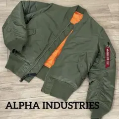【美品】ALPHA INDUSTRIES MA-1 フライトジャケット　M