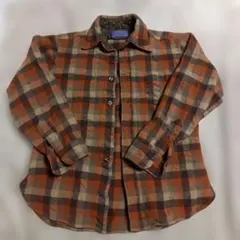 Pendleton チェック柄ネルシャツ 長袖　ペンドルトン　 古着