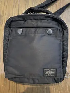 【美品】PORTER ブラック ショルダーバッグ