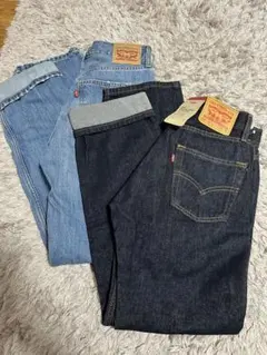【新品、試着のみ】Levi's 555 96 リーバイス　デニムパンツ2本SET