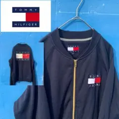 90s トミーヒルフィガー スウェット L フルジップ トミージーンズ