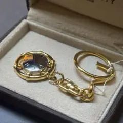GIVENCHY キーホルダー ゴールド ケース付き