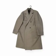 T*7様 ユナイテッドアローズ　ニットメルトン ダブルチェスターコート　ベージュ