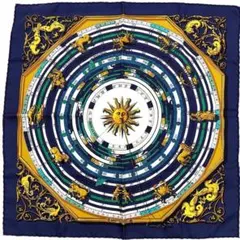 HERMES エルメス スカーフ 額装 カレ90 Soleil de Soie - メルカリ
