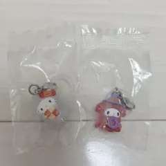 산리오 ハロウィン めじるしアクセサリー キティ マイメロ 2個セット