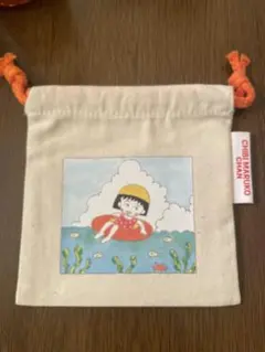 3COINS スリコ　りぼん70th ちびまる子ちゃん ポーチ