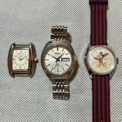 セイコー 腕時計 自動巻き 3個 ジャンクセット - メルカリ
