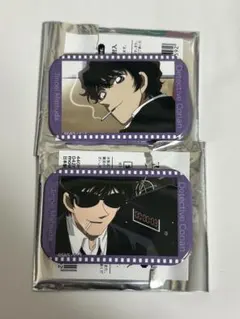 名探偵コナン 松田陣平 スクエア缶バッジ 二種セット