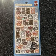 【店舗購入】ボンボンドロップシール 和柄　日本犬　柴犬　正規品