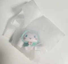 ベイビーブルー　シナモロール シナモン マイカラーフィギュア　ガチャガチャ